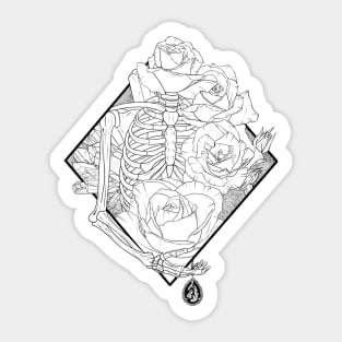 Ribcage Redux Sticker